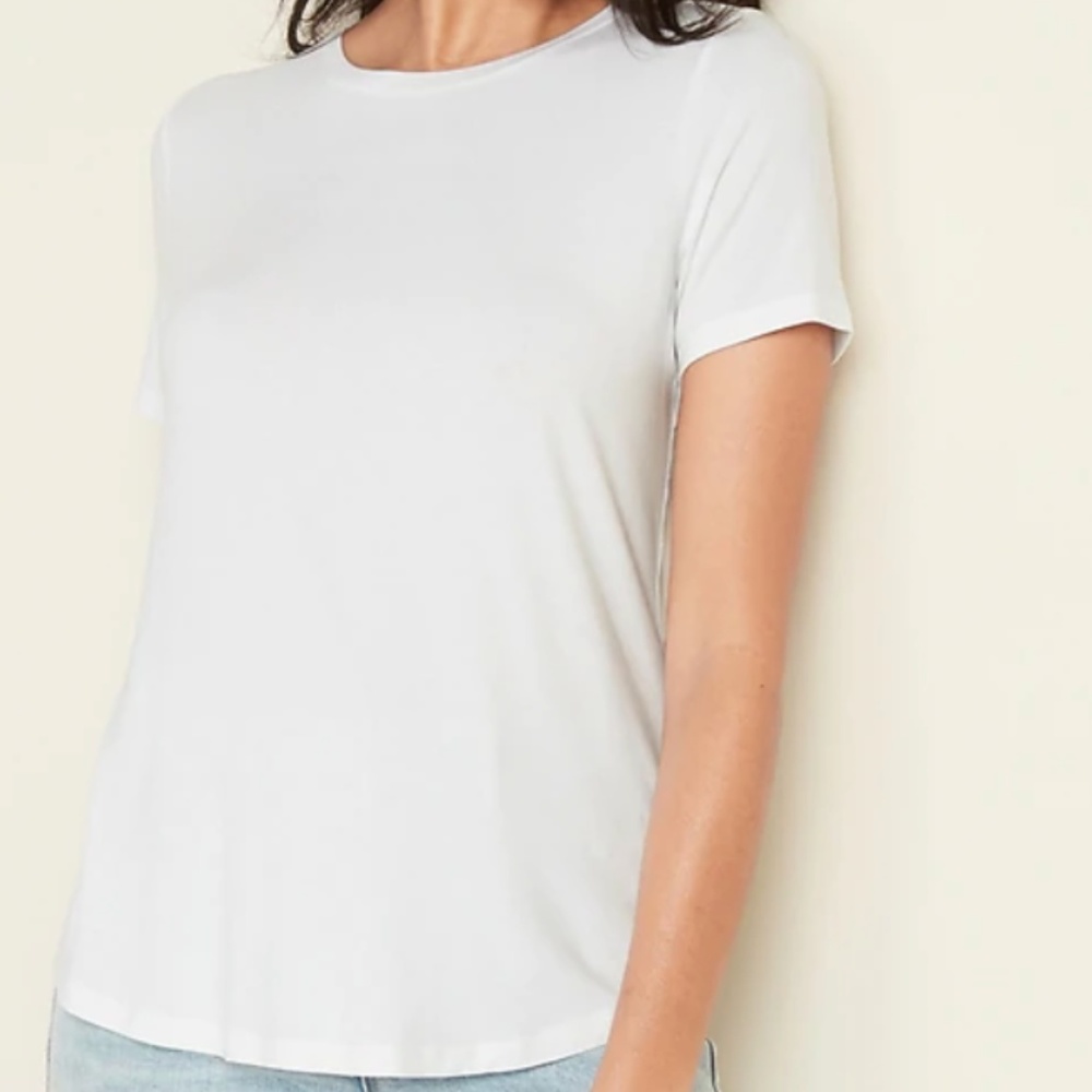 Old Navy Luxe Crew-Neck Tee for Women
